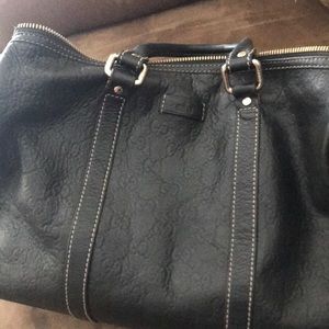 Gucci black Boston handbag